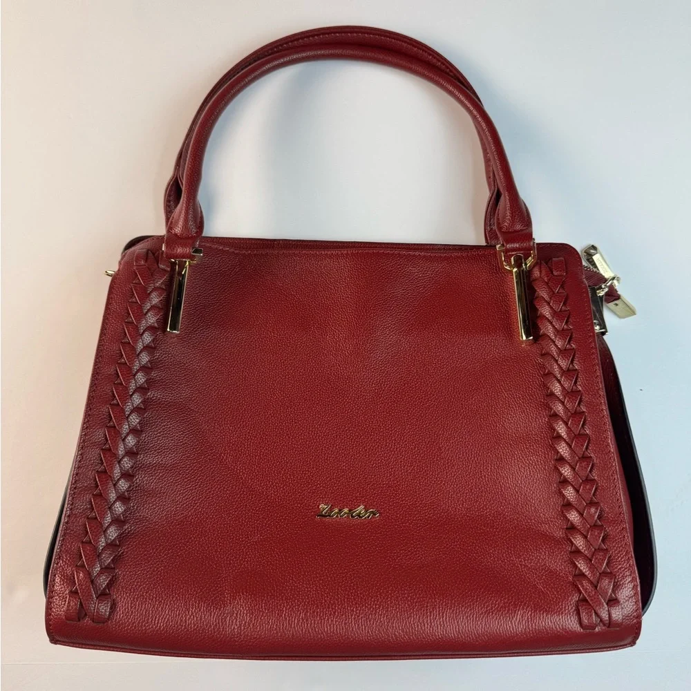 Red Leather Handbag
